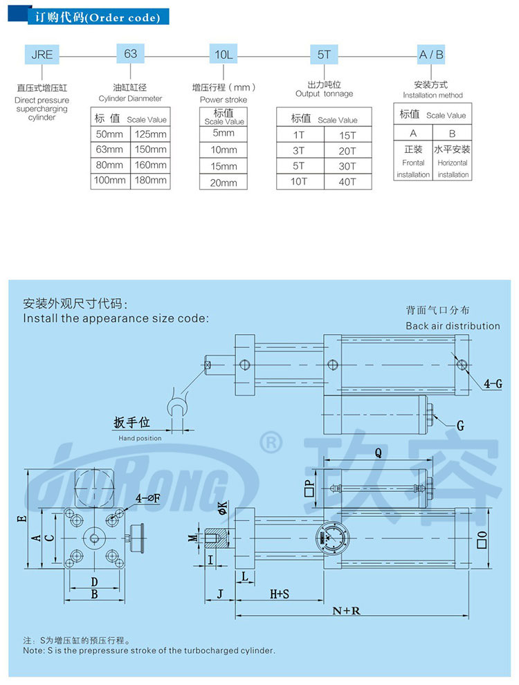直壓式91抖音下载入口缸訂購尺寸代碼