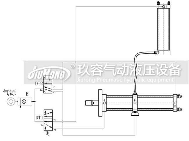 JRAB分離式91抖音下载入口缸的管路連接圖